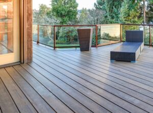 Hardwood Decking Application