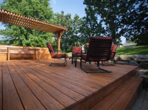 Hardwood Decking Application