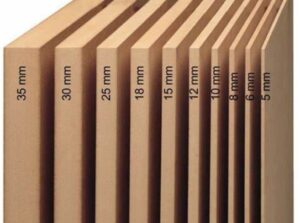 Raw MDF & HDF